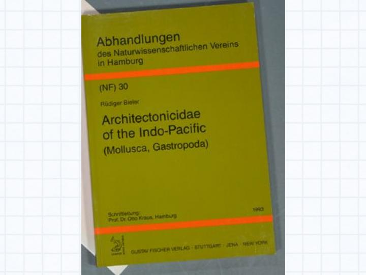 Architectonicidae of the Indo-Pacific(和名表付)