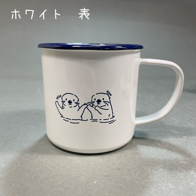 ラッコのメイとキラマグカップ【オリジナル】